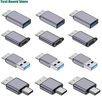1Pce конвертер мобильных жестких дисков Type-c в micro USB3.1 адаптер данных, конвертер для зарядки Macbook Samsung HDD SSD