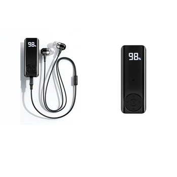 Приемник Bluetooth 5.3 3,5 Мм Адаптер AUX для автомобильных наушников Динамик Музыкальный Беспроводной аудиоприемник