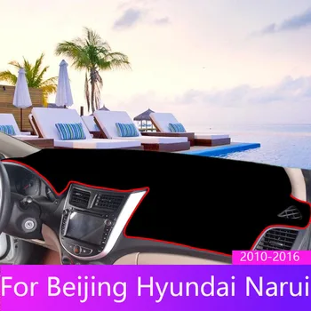 Для Hyundai Rena Центральный контроль приборной панели Солнцезащитный коврик Специальные декоративные изделия Светонепроницаемая накладка автомобильный солнцезащитный козырек