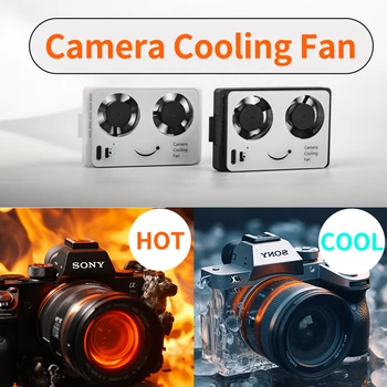 Радиатор Вентилятора Охлаждения Камеры PANDA 4K Recording Kit Радиатор для Длительной прямой Трансляции ZVE1 A7M4 A7S3 A6700 ZVE10