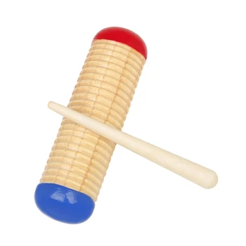 Музыкальная игрушка Guiro для малышей, обучающий инструмент для детей, перкуссия молотком