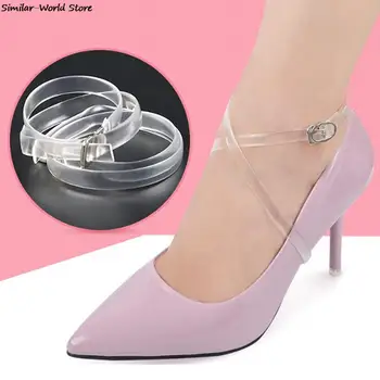 1 Пара аксессуаров для обуви, невидимые эластичные силиконовые прозрачные ремешки для шнурков