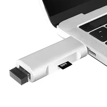 Устройство чтения карт USB OTG, подключи и играй, USB-адаптер, устройство чтения карт, быстрое и практичное устройство чтения карт Plug And Play для путешествий и офисов