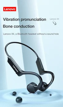 100% Оригинальные наушники Lenovo X5 X4 X3 Pro с костной проводимостью Беспроводные наушники Bluetooth 5.0 Водонепроницаемая гарнитура с микрофоном