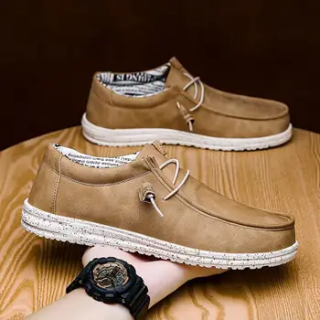 Мужская обувь Tods, Летняя новинка 2023, молодежная мужская обувь европейского уровня, бренд Tide, мужская обувь без застежки