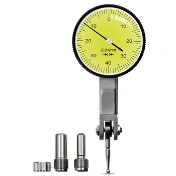 Индикатор тестирования точного циферблата, Прецизионный Метрический С направляющими в виде Ласточкиного хвоста, Крепление 0-4, 0,01 Мм Измерительный прибор Tool CNIM Hot