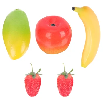 1 Набор шейкеров для фруктов, музыкальные инструменты для раннего развития, игрушки с имитацией фруктов