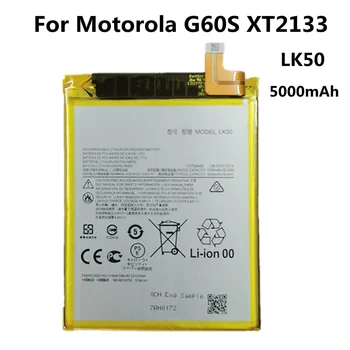 5000 мАч LK50 Аккумулятор Для Телефона Motorola Moto G60S XT2133 Batteria Быстрая Доставка + Номер Для отслеживания