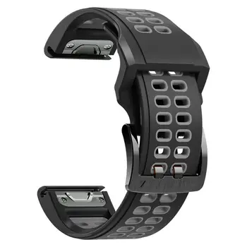 HAODEE 22-26 мм смарт-часы мужской Ремешок Для Garmin Fenix 7 7X6 6X Pro 5X5 Plus Epix Quick Release Официальный Силиконовый Браслет