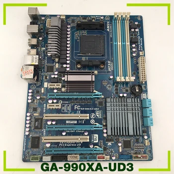 Настольная материнская плата для Gigabyte 990XA-UD3 FX AM3 Полностью протестирована GA-990XA-UD3 хорошего качества