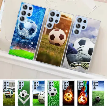 Чехол Soccer is My Life для Samsung Galaxy S23 S22 Ultra S10e S21 S20 FE S10 5G S9 S8 Plus S7 Edge Прозрачный Мягкий Чехол Для телефона из ТПУ