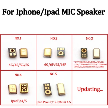 10шт Внутренний Микрофонный Динамик Для iPhone 13 12 11 Pro Max Mini XS XR X 8 Plus 7 6S 6P 6 5S Ipad 3 4 5 9,7 12,9 Микрофонный Передатчик