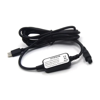 USB Type C USB-PD Конвертер EH5 Кабель-адаптер Подходит для EN-EL14 N-EL15 EL15a EN-EL20 Фиктивный аккумулятор EP-5A EP-5B EP-5C Соединитель постоянного тока
