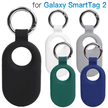 Защитный чехол для Samsung Galaxy SmartTag 2, переносной защитный чехол против царапин, защитный чехол для держателя трекера SmartTag